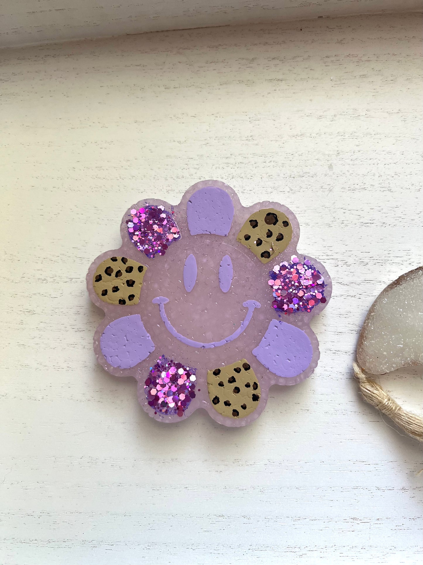 Flower Smiley Freshie Custom