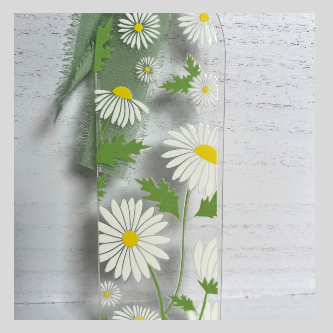 Daisy Floral Bookmark