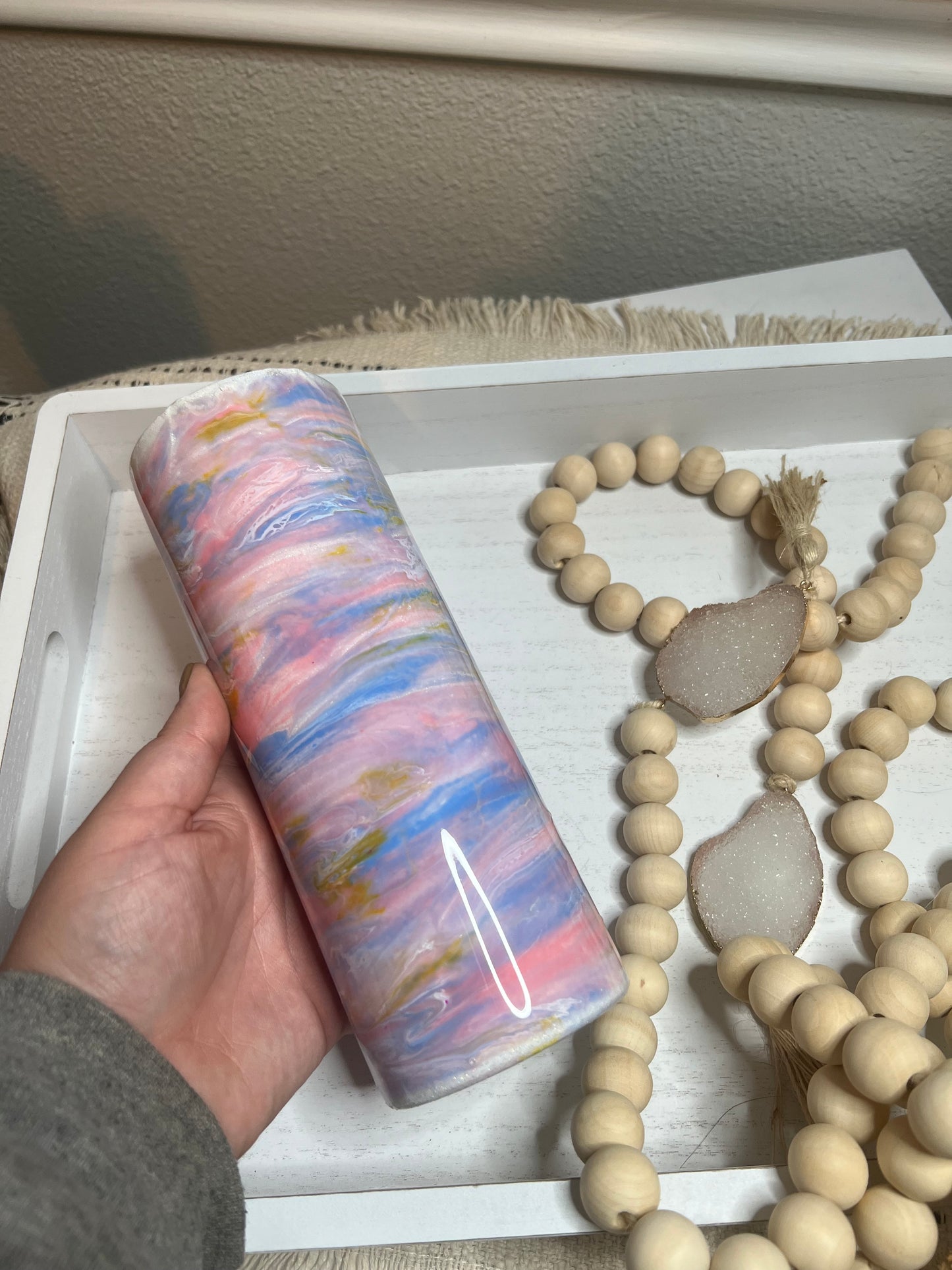 Sunset Resin Tumbler